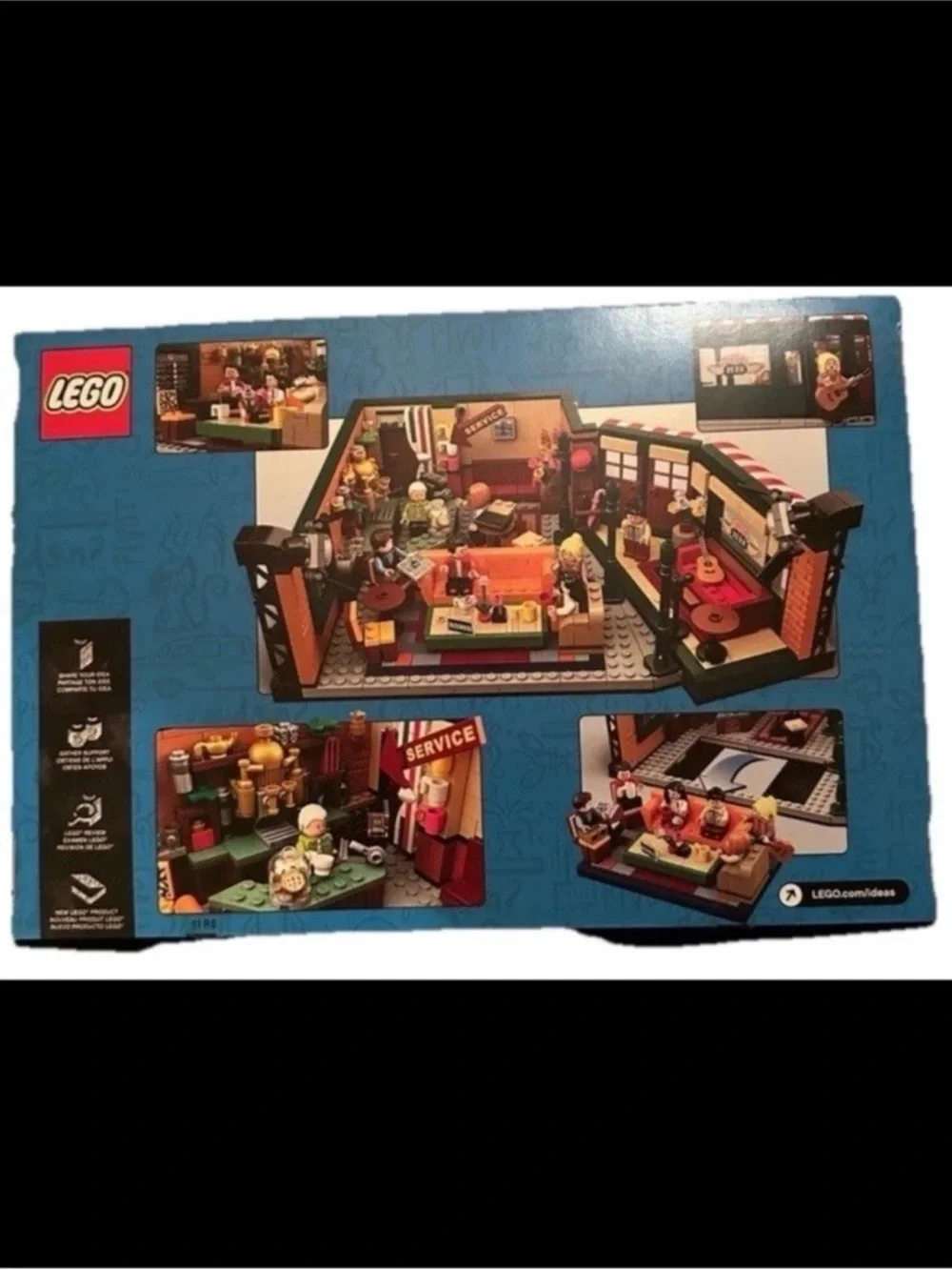 LEGO Ideas Friends Central Park 21319  BOX ONLY - Retired Set